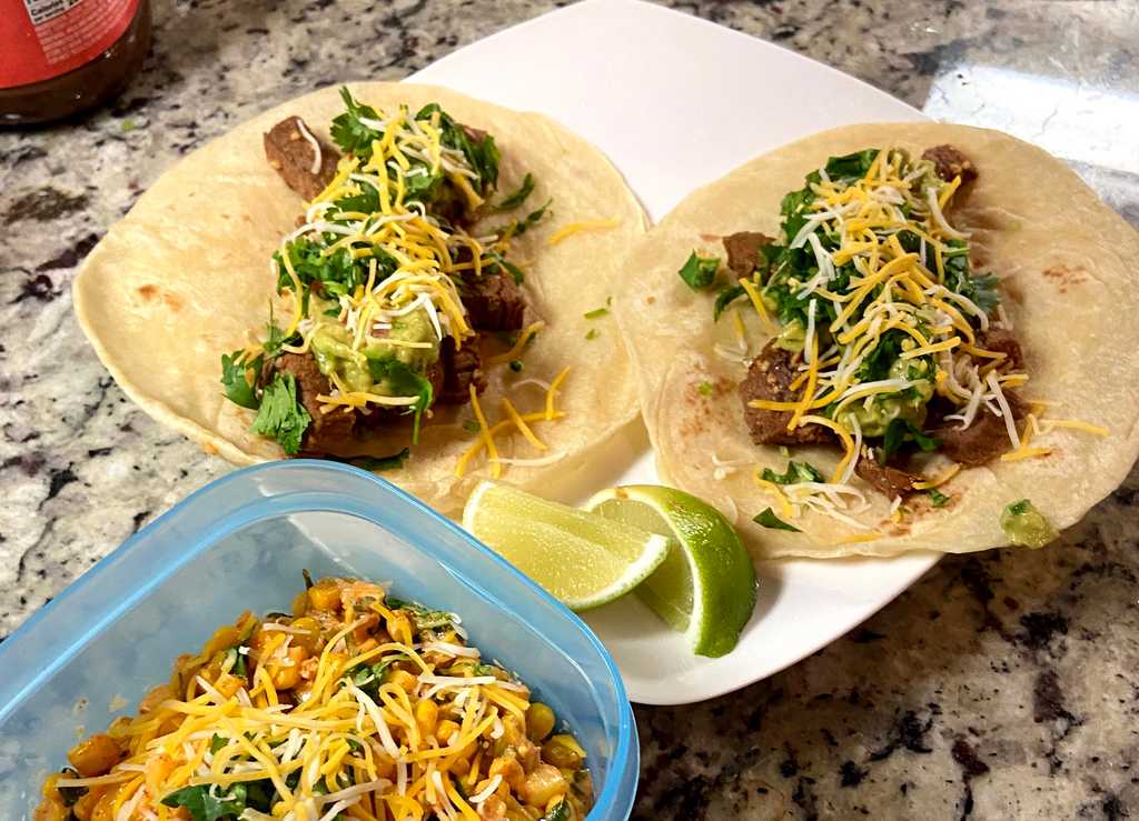 Steak tacos