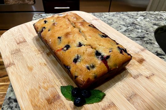 Lemon Blueberry Bread - Baking Adventures - Featured image