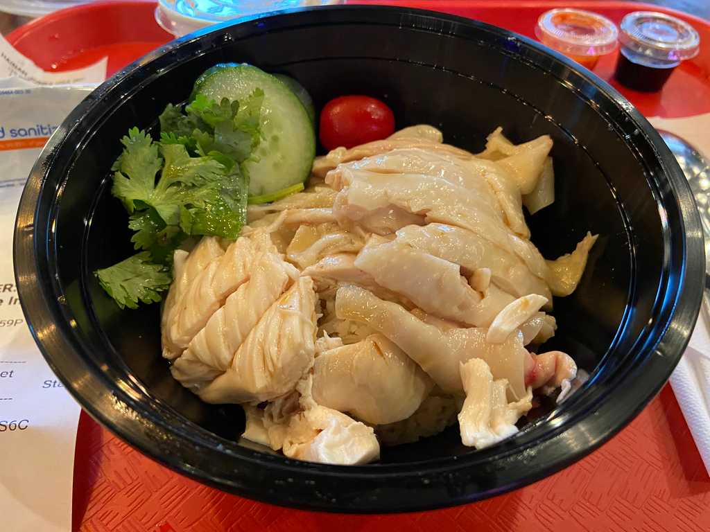 Hainanese chicken rice