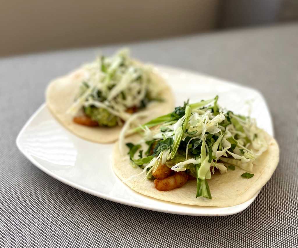 shrimp tacos