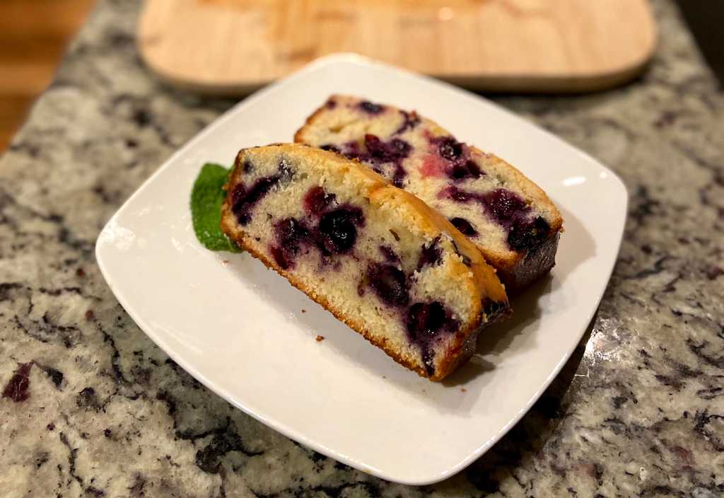 lemon blueberry bread