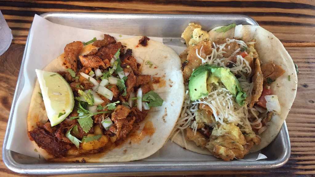 two tacos